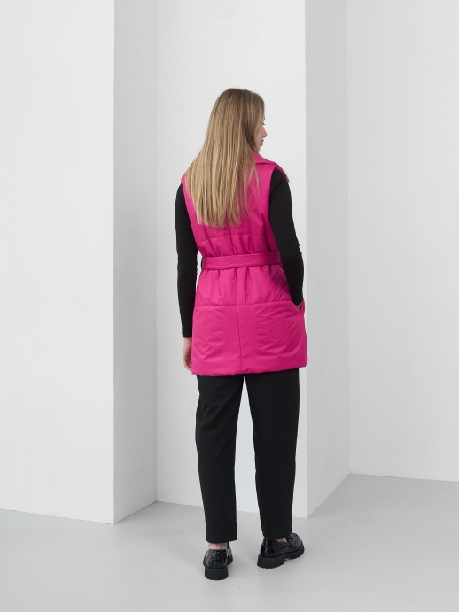 Безрукавка жилет LZ24, фуксия