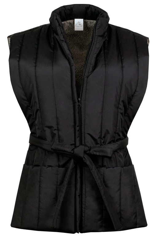 Жилетка-накидка LZ с водоотталкивающим эффектом, черный