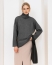 Свитер вязаный OVERSIZE, графит