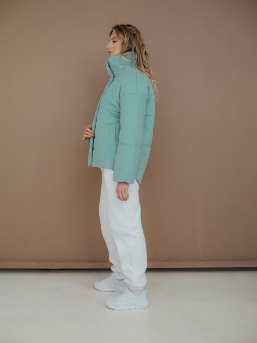 Куртка короткая LZ24, мятный