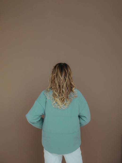 Куртка короткая LZ24, мятный