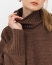 Свитер вязаный OVERSIZE, шоколад