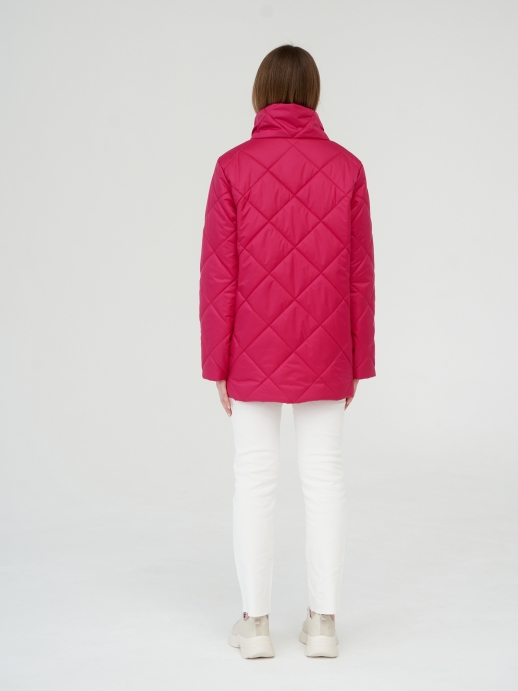 Куртка со съемным капюшоном LZ24, фуксия