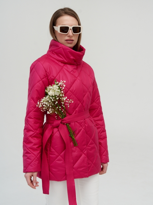 Куртка со съемным капюшоном LZ24, фуксия