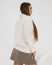 Свитер вязаный OVERSIZE, молочный