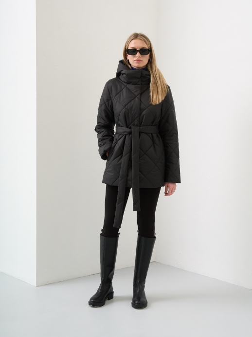 Куртка со съемным капюшоном LZ24, черный