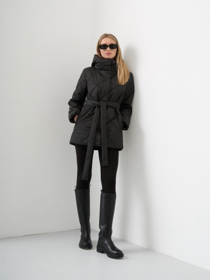 Куртка со съемным капюшоном LZ24, черный