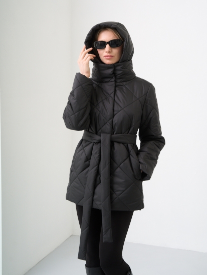 Куртка со съемным капюшоном LZ24, черный