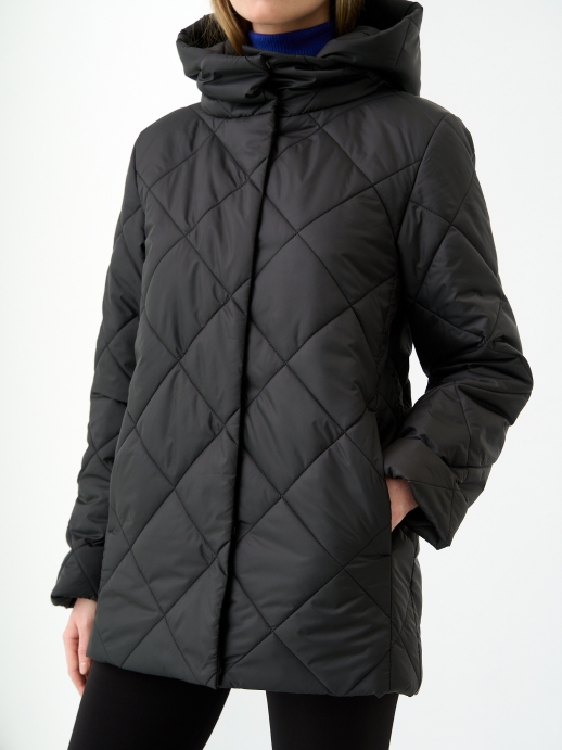 Куртка со съемным капюшоном LZ24, черный