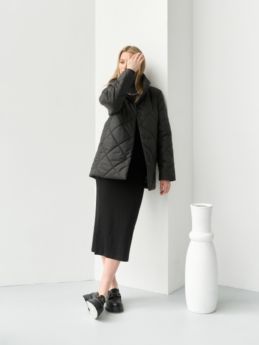 Куртка со съемным капюшоном LZ24, черный