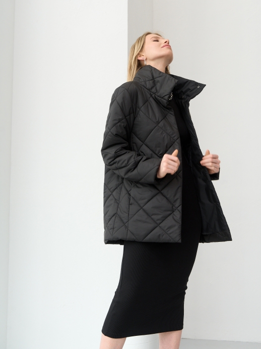 Куртка со съемным капюшоном LZ24, черный