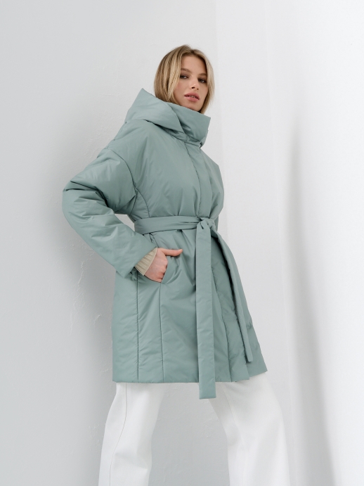 Куртка LZ24, зеленый полынь