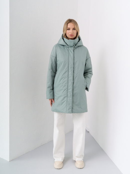 Куртка LZ24, зеленый полынь