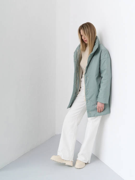 Куртка LZ24, зеленый полынь