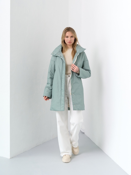 Куртка LZ24, зеленый полынь