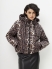 Куртка стеганая LZ24, принт леопард