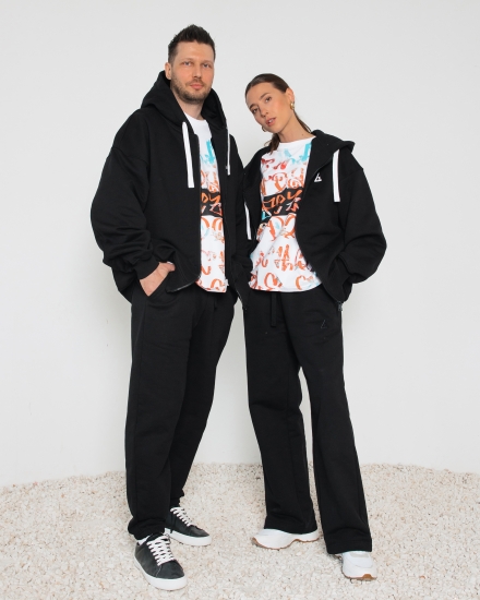 Футболка LZ Graffiti принт, белый