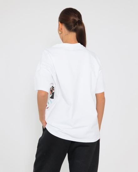 Футболка LZ Graffiti принт, белый