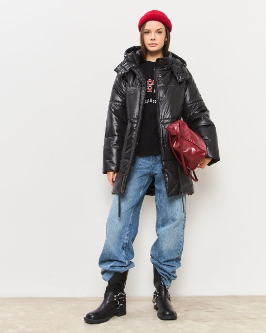 Куртка LZ24 с кулиской, черный