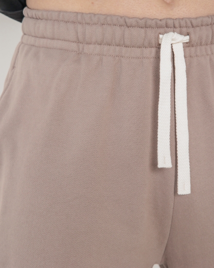 Брюки LZM с вышивкой, мокко