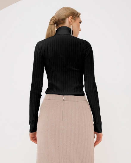 Водолазка базовая, черный