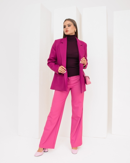 Водолазка базовая, винный