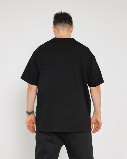 Футболка LZM Graffiti принт, черный