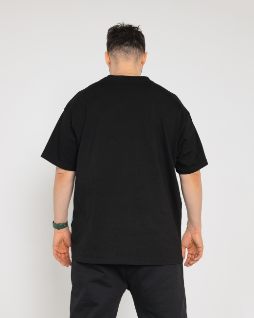 Футболка LZM Garage принт, черный