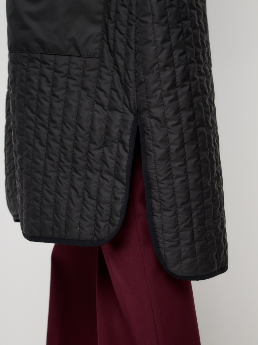 Пальто стеганое LZ24, черный
