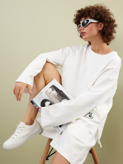 Свитшот Силеста LZ, молочный