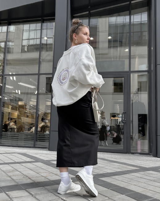 Бомбер LZ Moscow, молочный