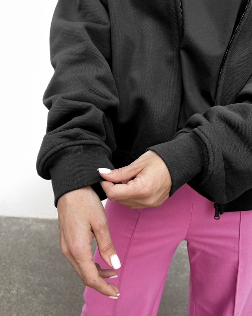 Бомбер LZ Moscow, черный