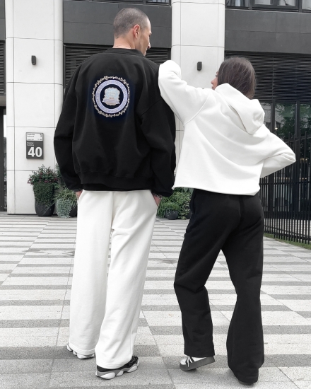 Бомбер LZM Moscow, черный