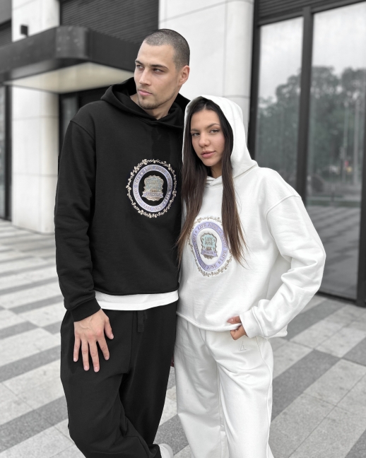 Худи LZM Moscow, черный