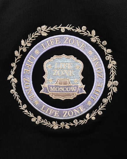 Худи LZM Moscow, черный