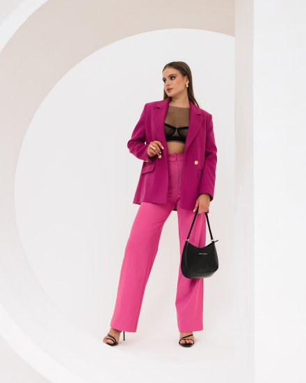 Пиджак LZ OVERSIZE Fuchsia, фуксия