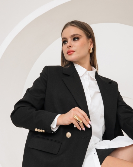 Пиджак LZ OVERSIZE Prada, черный